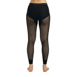 ACLIMA WoolNet Longs, dame (Jet Black) Clearance