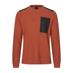 ASIVIK Hessel Wool Crew uldtrøje, herre (Autumn) Sale