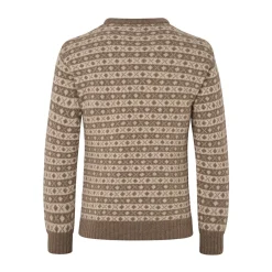 ASIVIK Hjelm Sweater, Herre (Camel Sand) Outlet