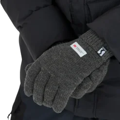 ASIVIK Knitted Thinsulate strikhandsker (Black) Best