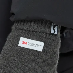 ASIVIK Knitted Thinsulate strikhandsker (Black) Best