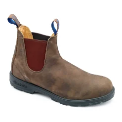 BLUNDSTONE 584 Thermal Chelsea Boot (Rustic Brown) New