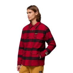 COLUMBIA High Cascades Shirt Jacket, herre (Red Dahlia) Best