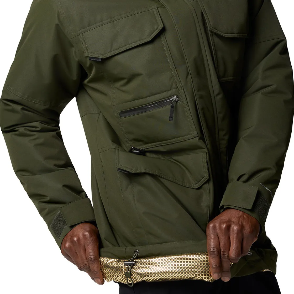 COLUMBIA Landroamer II Parka, herre (Greenscape) Hot