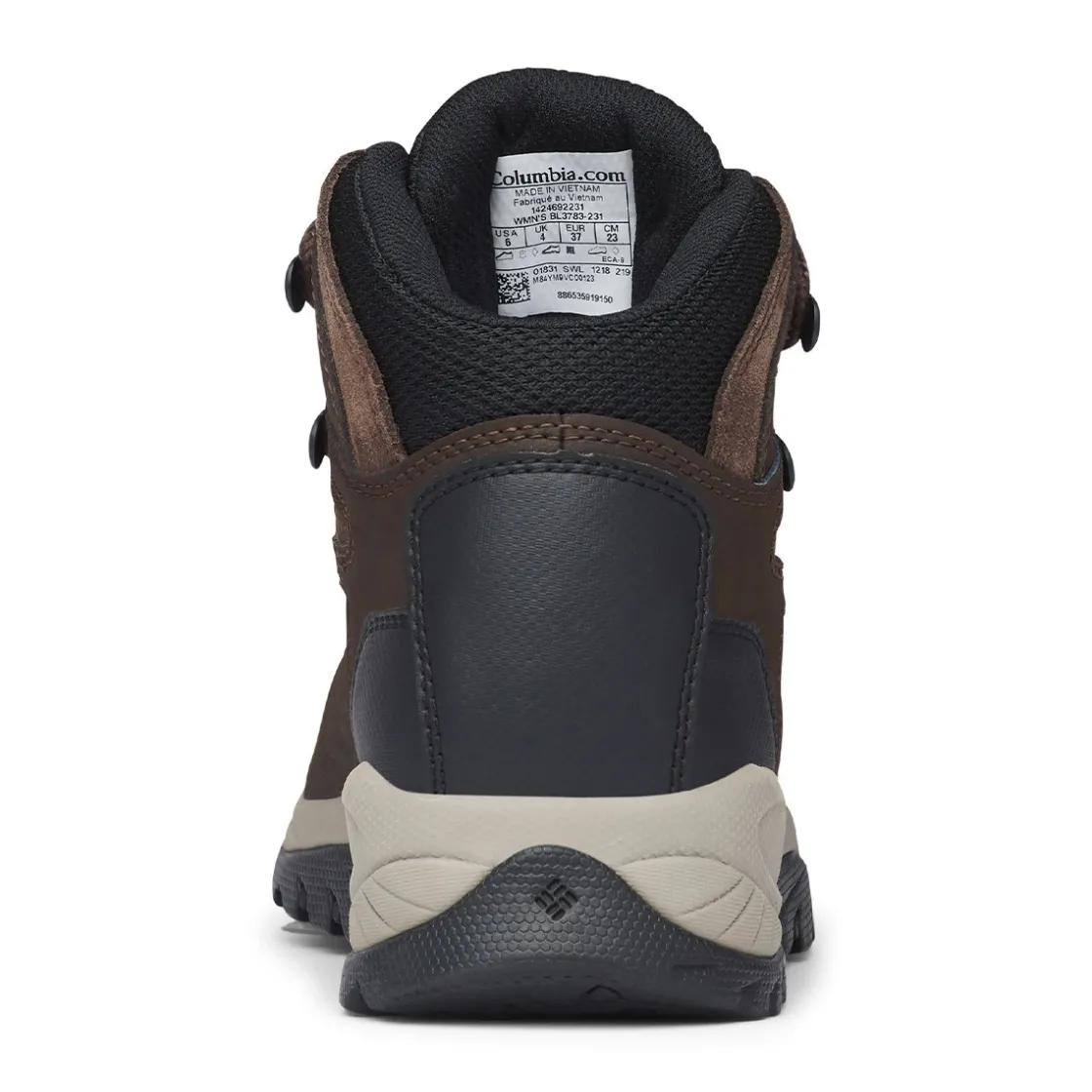 COLUMBIA Newton Ridge Plus WP vandrestøvler, dame (Cordovan) Hot