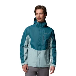 COLUMBIA Pouring Adventure regnjakke, herre (Everblue) Best