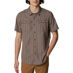 COLUMBIA Silver Ridge Plaid skjorte SS, herre Clearance