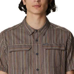 COLUMBIA Silver Ridge Plaid skjorte SS, herre Clearance