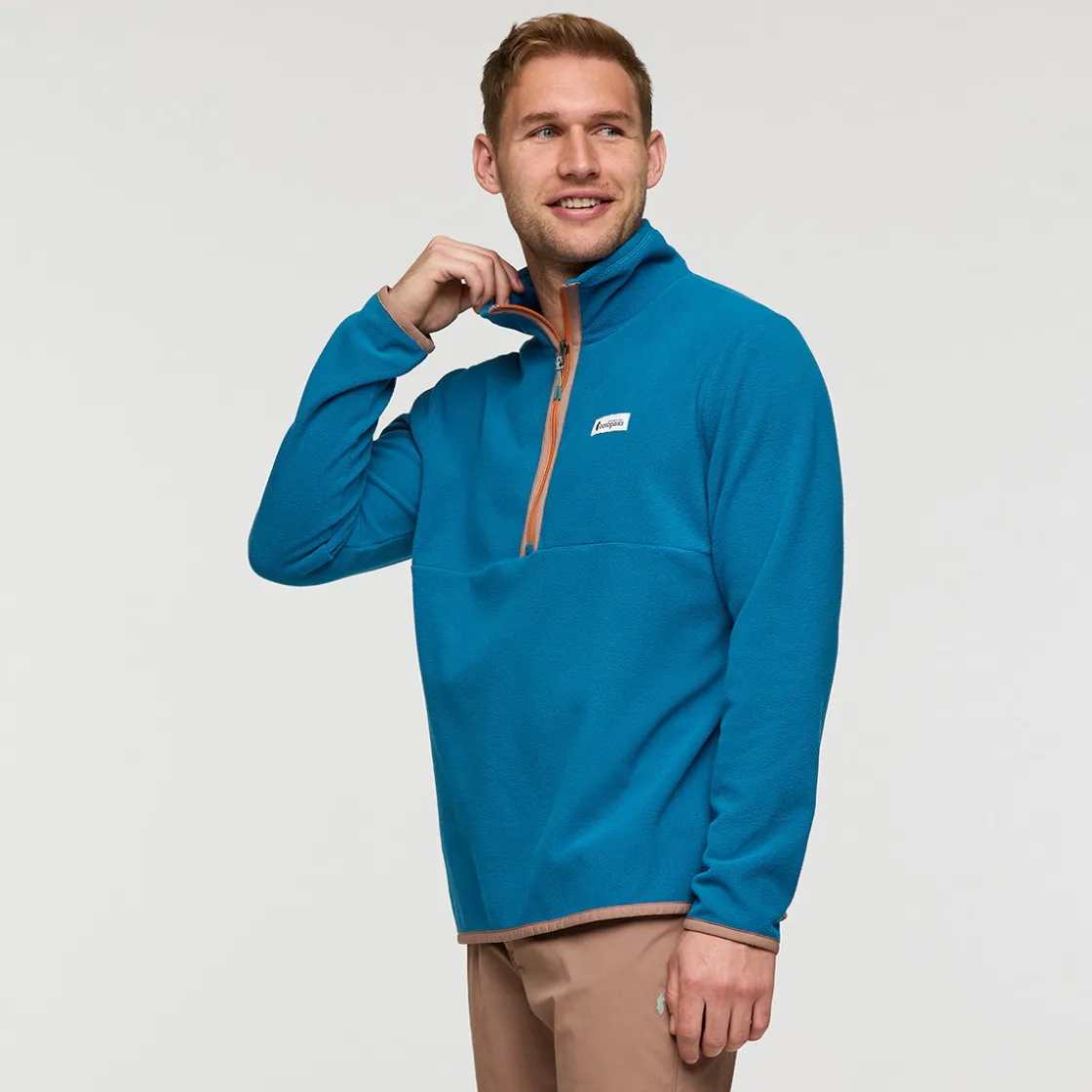 COTOPAXI Amado Fleece Pullover, herre (Lake) Clearance