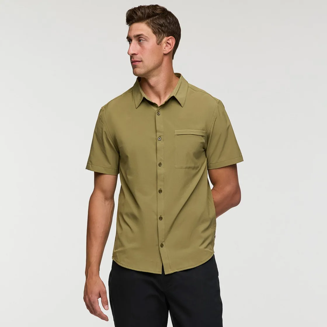 COTOPAXI Cambio Button Up Skjorte, herre (Moss) Outlet