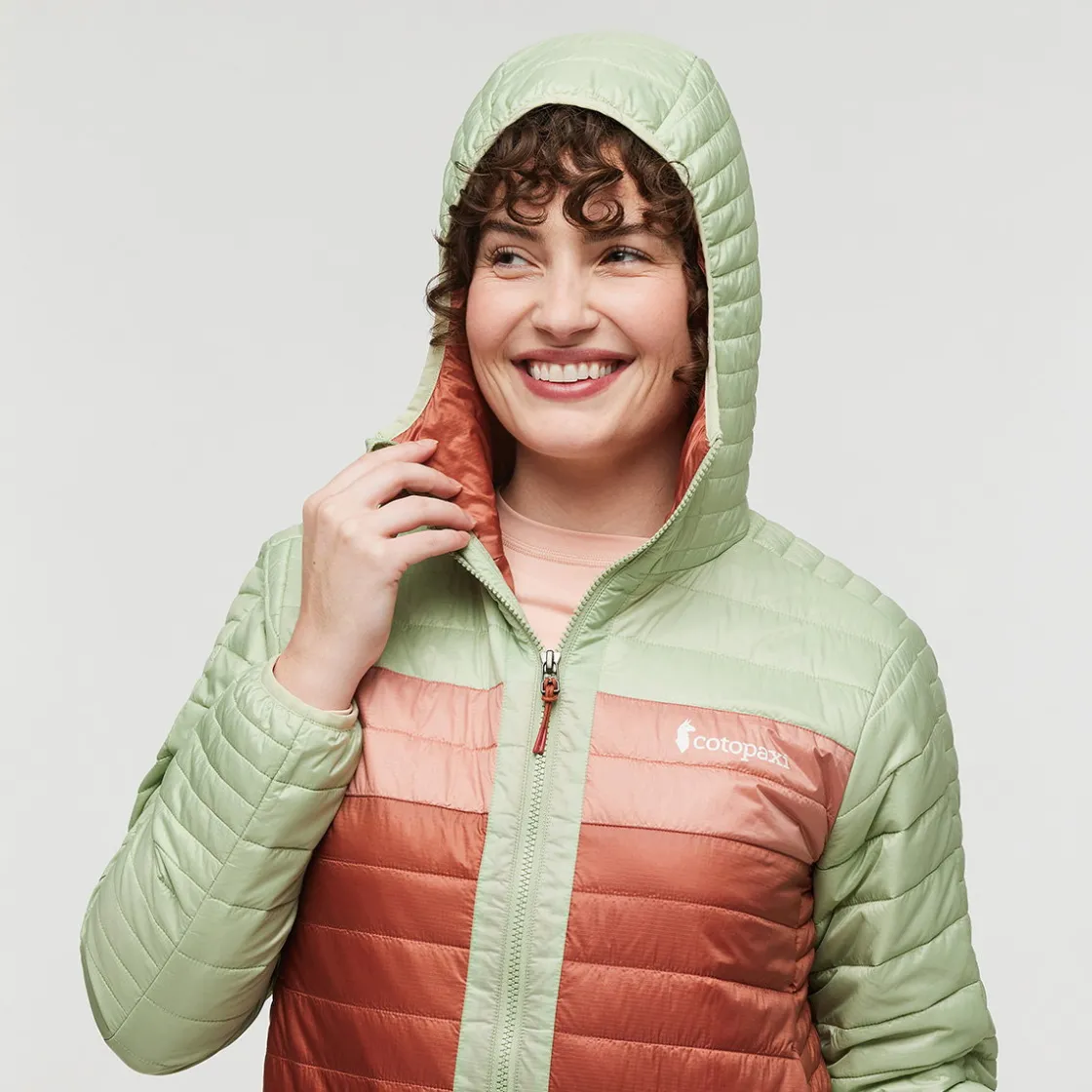 COTOPAXI Capa Insulated Hooded jakke, dame (Green Tea) Best