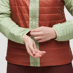 COTOPAXI Capa Insulated Hooded jakke, dame (Green Tea) Best