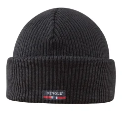 DEVOLD Cap strikhue i 100% uld New