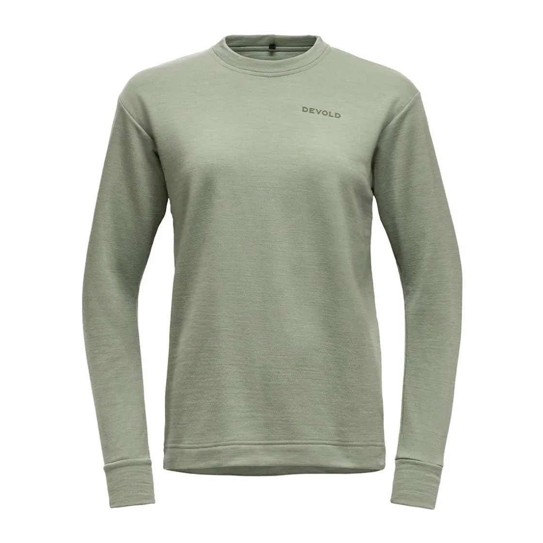 DEVOLD Everyday Merino 210 Crew, dame (Fog) Best