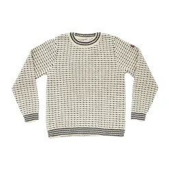 DEVOLD Islender Refined sweater (Offwhite Ink) Best