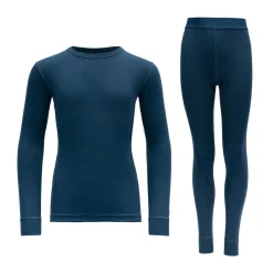 DEVOLD Outdoor Wool Set Uldundertøj, junior (10-16 år) Best