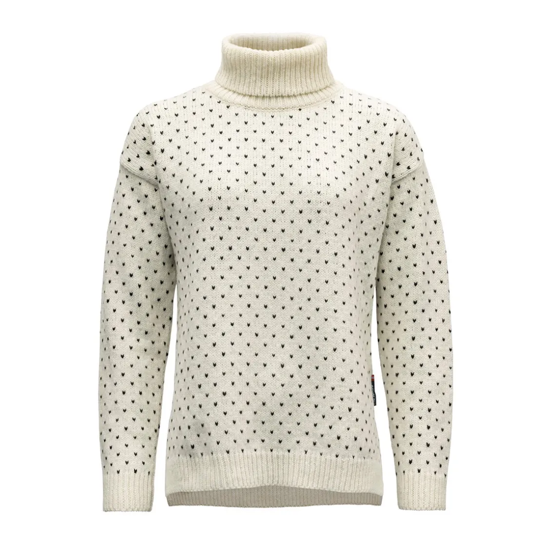 DEVOLD Sørisen Wool High Neck Sweater, dame Outlet