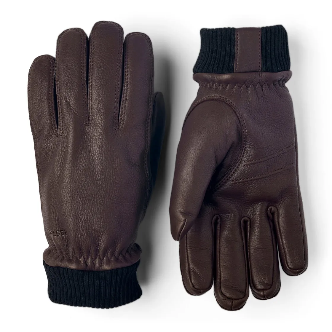 HESTRA Tore Deerskin handske, herre (Chocolate)
