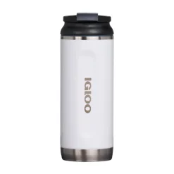 IGLOO Flip ’n’ Sip Tumbler 470 ml (White) Clearance