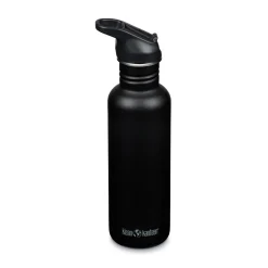 KLEAN KANTEEN Classic drikkeflaske 800 ml (Black) Hot