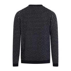 KLITMØLLER COLLECTIV Klitmøller Collective Hugo Knit sweater (Navy Cream) Hot