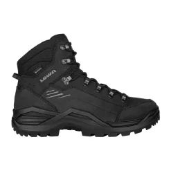 LOWA Renegade Evo Mid Wide GTX vandrestøvle, herre (Deep Black) Outlet
