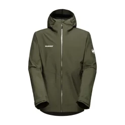 MAMMUT Alto Light HS Skal- og regnjakke, herre (Dark Marsh) New