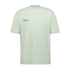 MAMMUT Base Relaxed T-Shirt Glacier, herre (Silver Sage) Clearance
