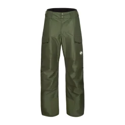 MAMMUT Fall Line HS Termo skibukser, herre (Dark Marsh) New