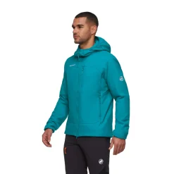 MAMMUT Rime IN Hooded Jacket, Deep Teal, herre New