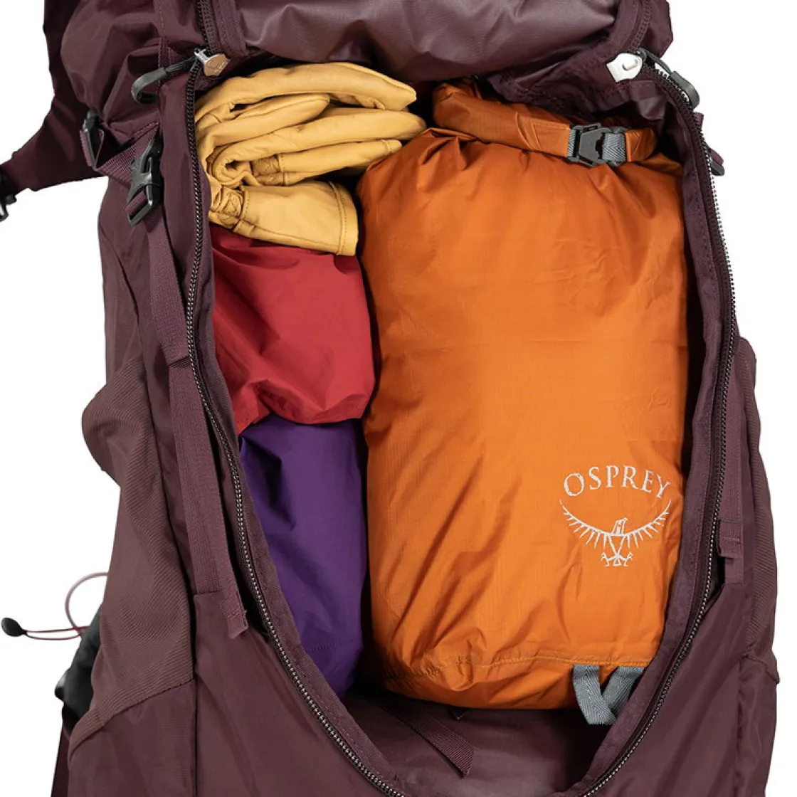 OSPREY Kyte 58 L rygsæk, dame (Elderberry / Purple) Clearance