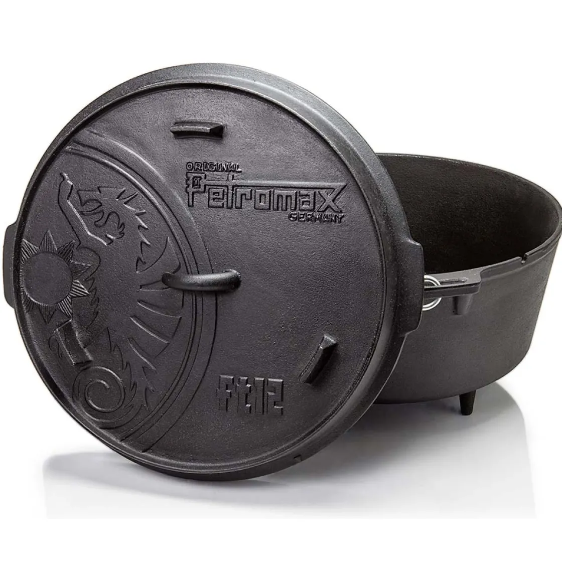 PETROMAX Dutch Oven ft 12" - 11,5 liter støbejernsgryde Outlet