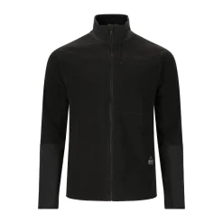 SOS Bromo Midlayer Full Zip Fleece, herre (Black) Best