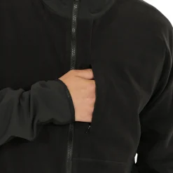 SOS Bromo Midlayer Full Zip Fleece, herre (Black) Best