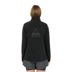 SOS Munson Full Zip Fleece, dame (Black) Discount