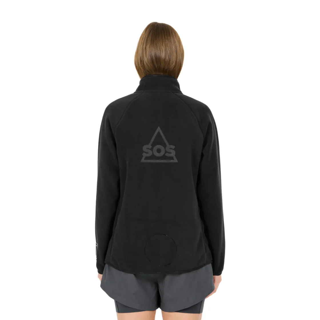 SOS Munson Full Zip Fleece, dame (Black) Discount
