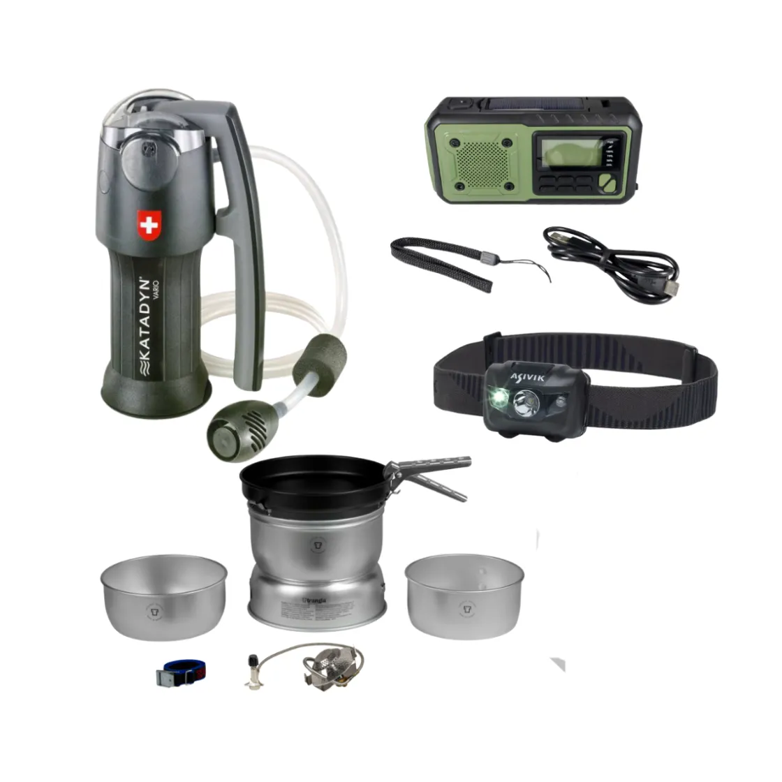 DIVERSE Stor prepper pakke, 4 pers. Best