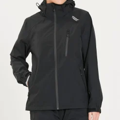 WEATHER REPORT Camelia regnjakke, dame (Black) Outlet