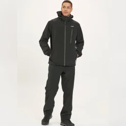 WEATHER REPORT Delton regnjakke, herre (Black) Clearance