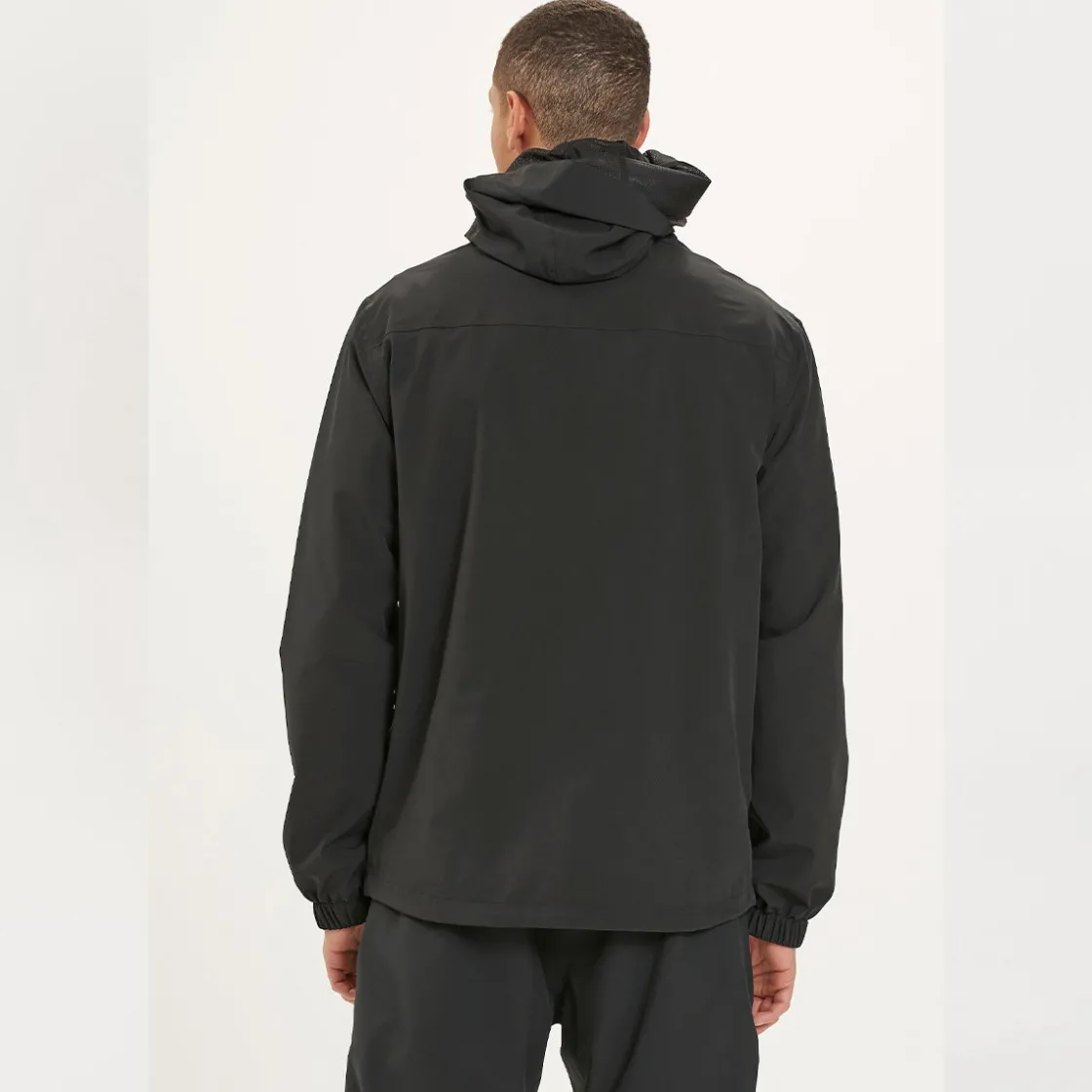 WEATHER REPORT Delton regnjakke, herre (Black) Clearance