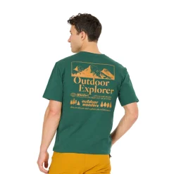 WHISTLER Kunta T-shirt, herre (Trekking Green) Outlet