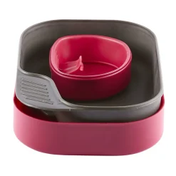 WILDO Camp-A-Box Basic Biobased spisesæt, rød Online