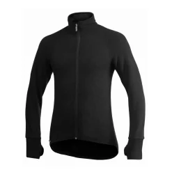 WOOLPOWER Full Zip Jacket 400 uldtrøje, unisex (Black) Online